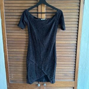 Charlotte Russe Black Bodycon Dress - Medium